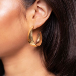 MY JEWELLERY MY JEWELLERY - Grote oorringen 90s look goud