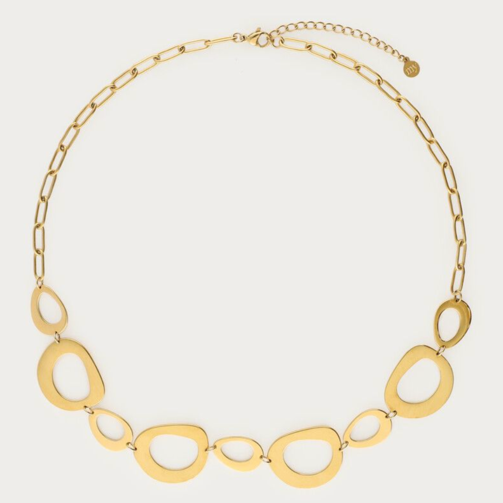 MY JEWELLERY MY JEWELLERY - Schakelketting met open schakels goud