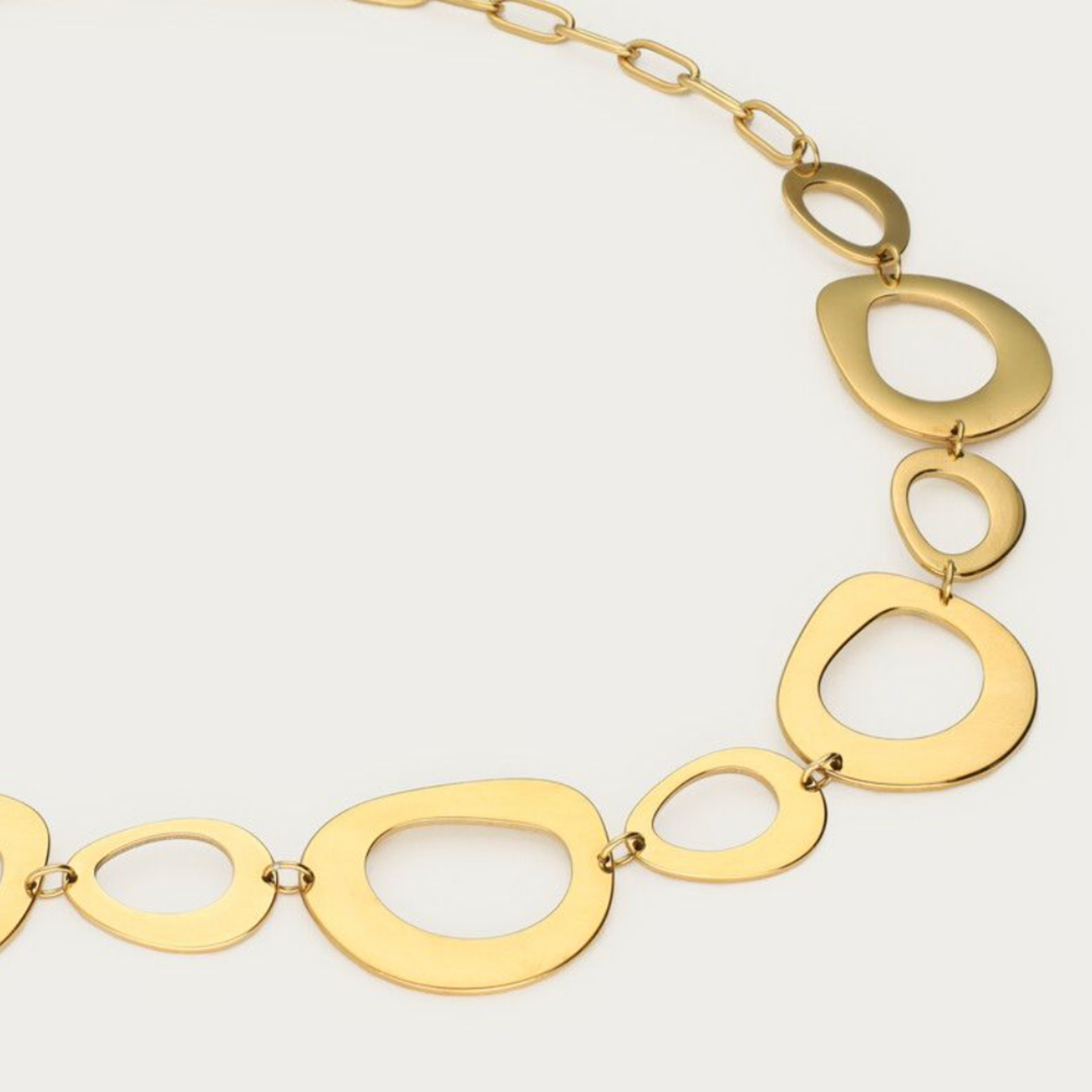 MY JEWELLERY MY JEWELLERY - Schakelketting met open schakels goud