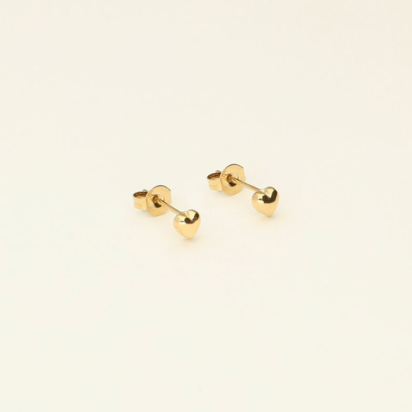 MY JEWELLERY MY JEWELLERY - Studs hartje goud