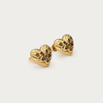 MY JEWELLERY MY JEWELLERY - Botanical studs bloemen hart groot goud