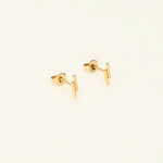 MY JEWELLERY MY JEWELLERY - Studs dubbele staafjes goud