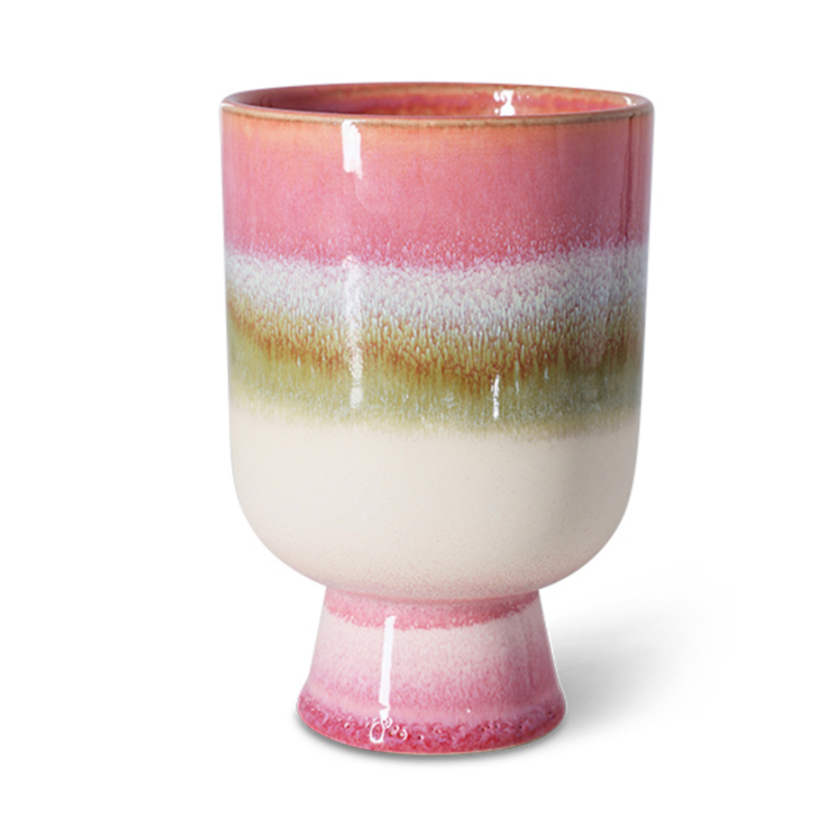 HKLIVING HKLIVING - Retro flower pot rosefield AFC0008