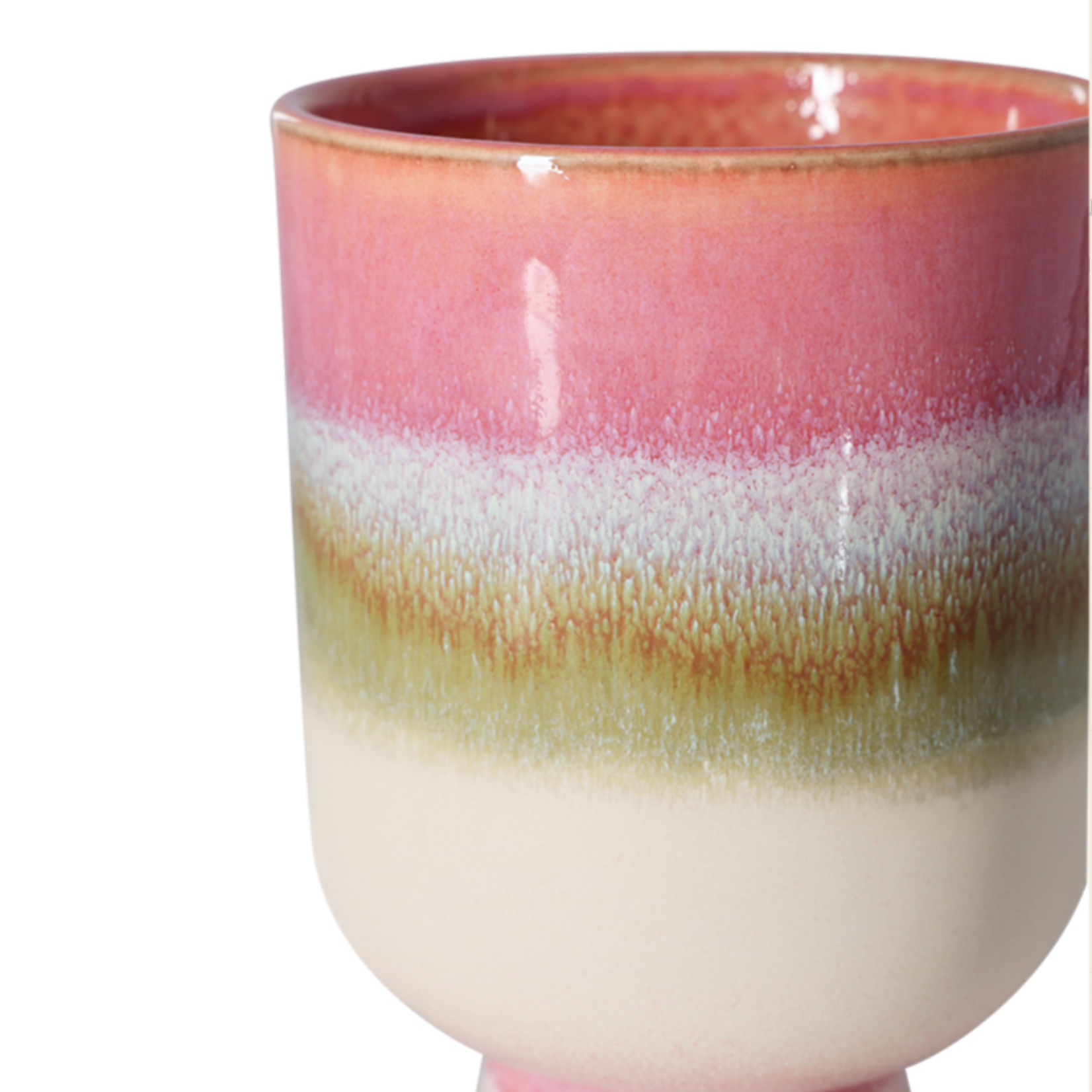 HKLIVING HKLIVING - Retro flower pot rosefield AFC0008