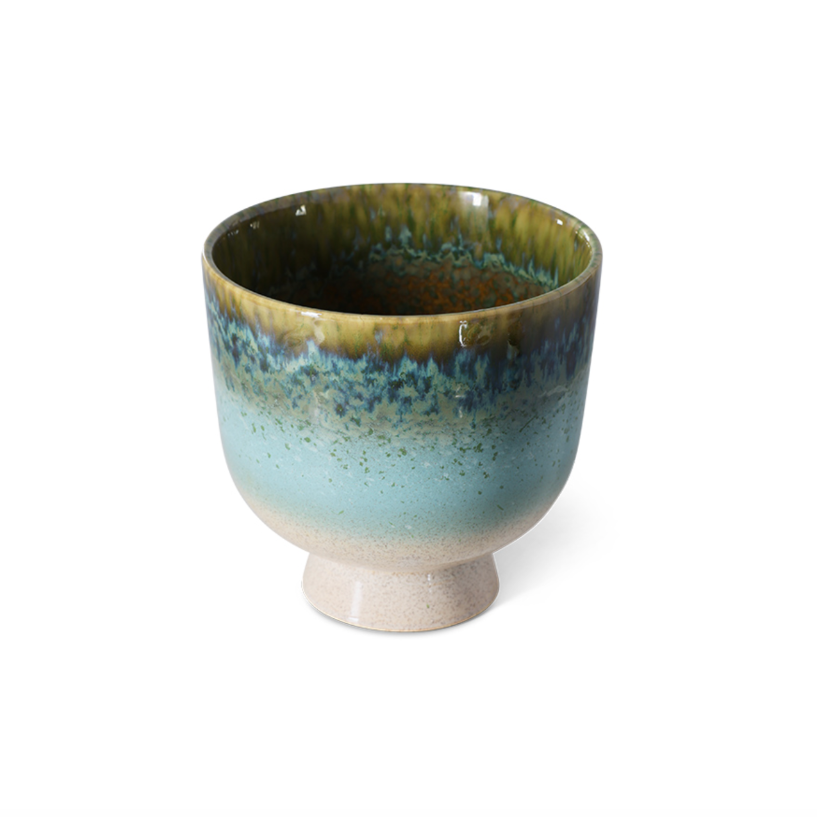 HKLIVING HKLIVING - Retro flower pot lagoon AFC0010