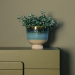 HKLIVING HKLIVING - Retro flower pot lagoon AFC0010