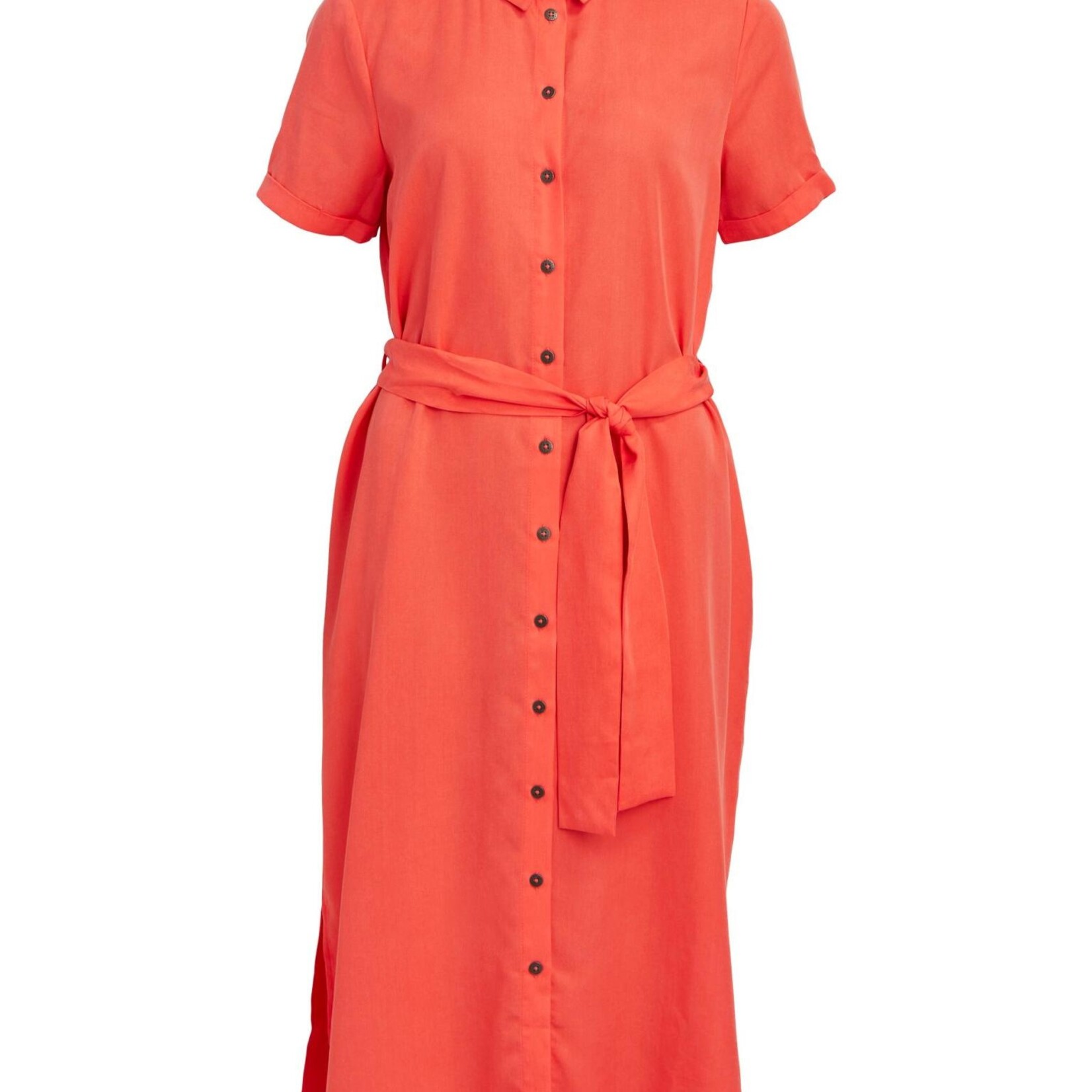 OBJECT OBJECT - Jurk Tilda Isabella hot coral