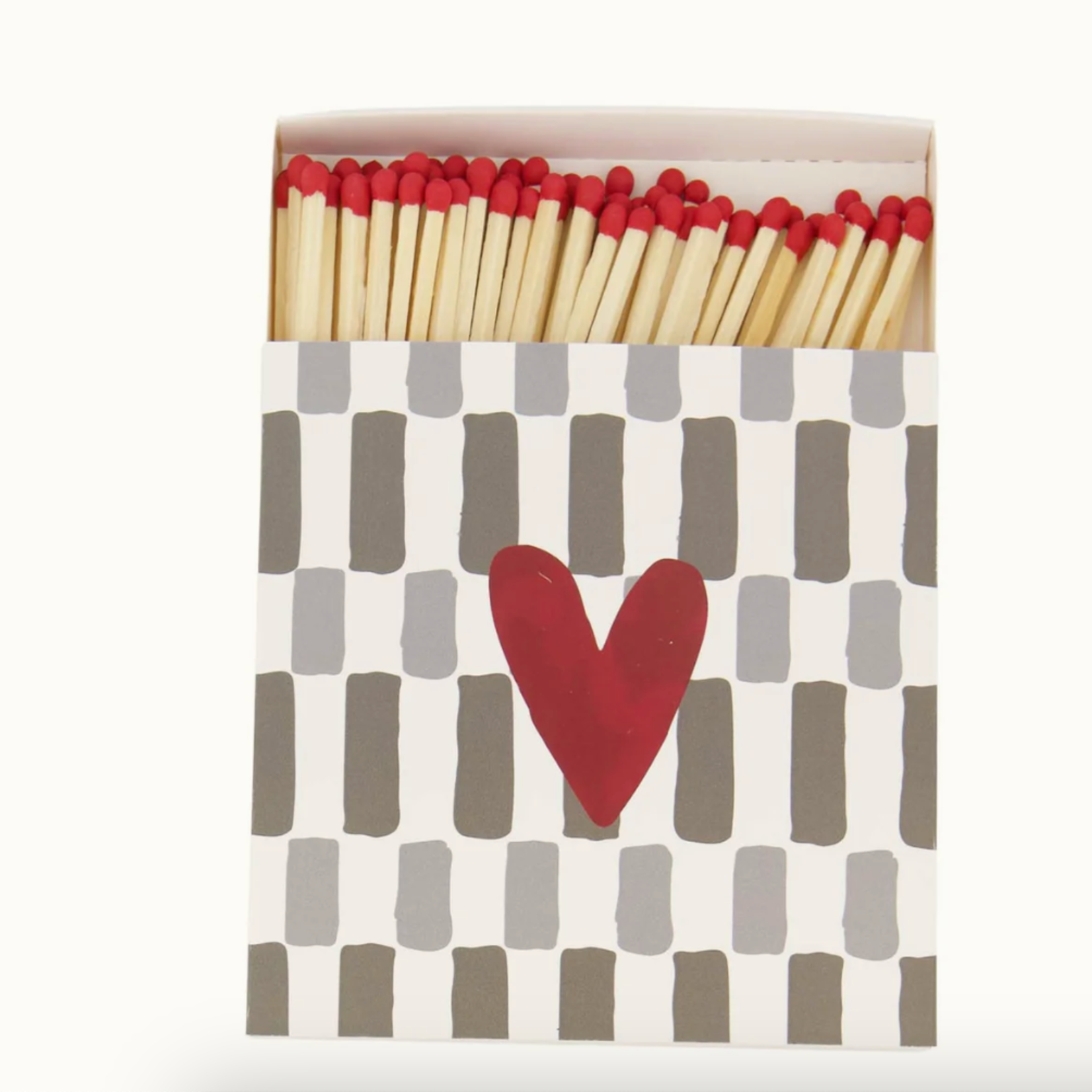 ZUSSS ZUSSS - Lucifers rood hartje grijs/groen