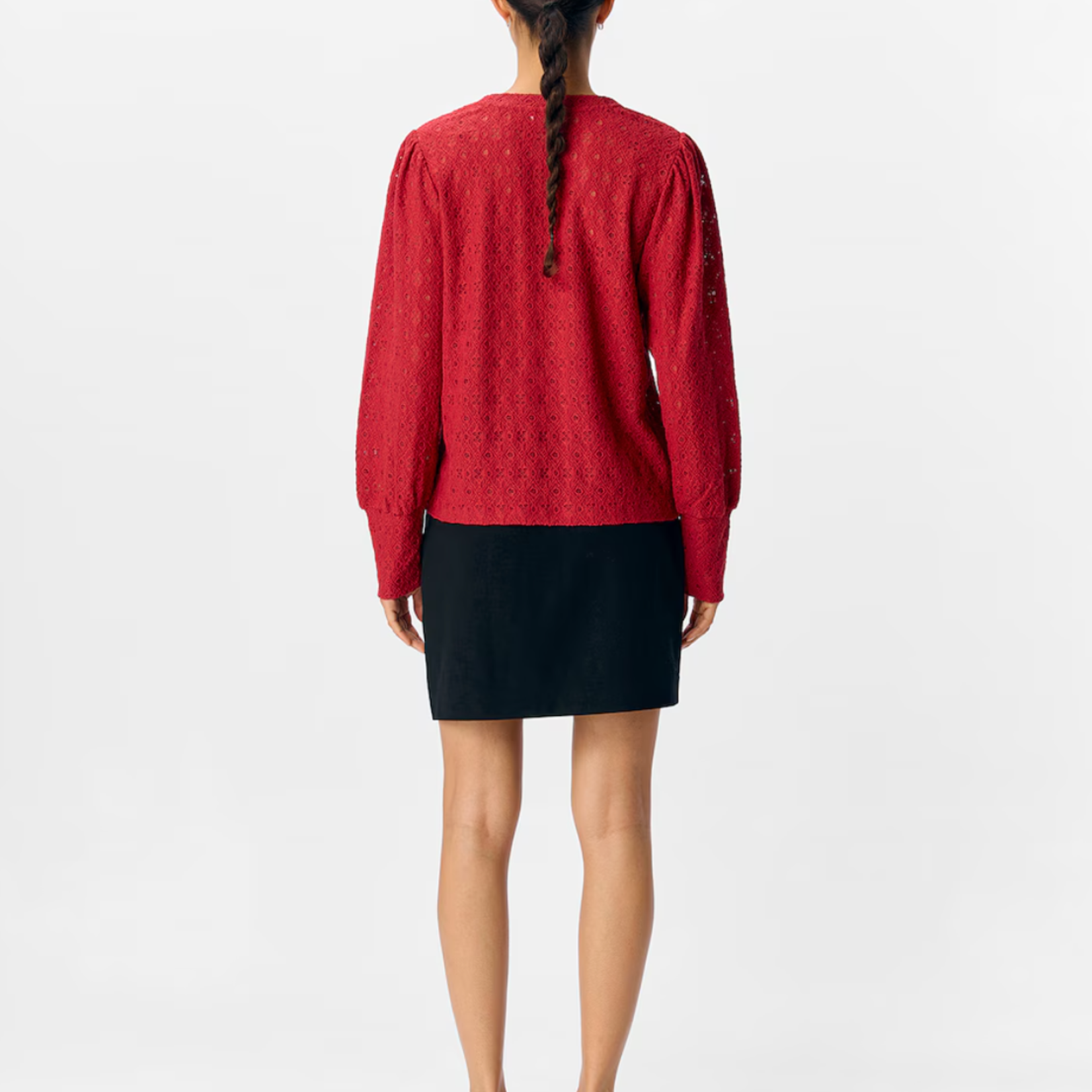 OBJECT OBJECT -  Top  Laila noos karanda red MAAT XS