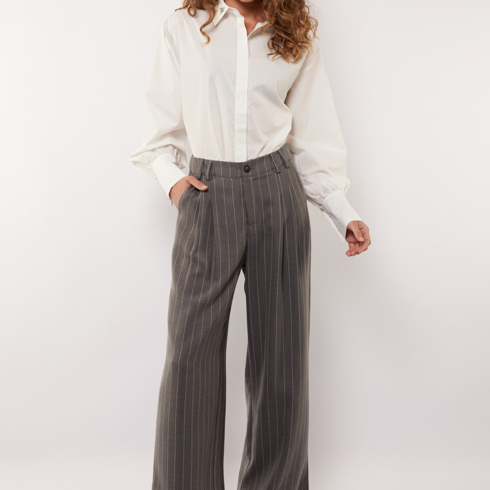 G-MAXX G-MAXX - Broek Malala gray MAAT L