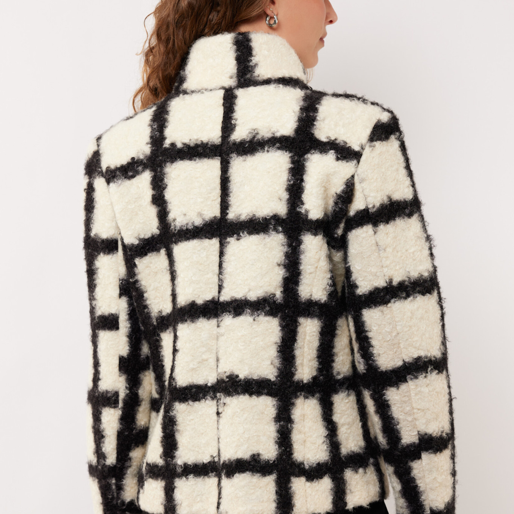 G-MAXX G-MAXX - Coat Kylie offwhite/black