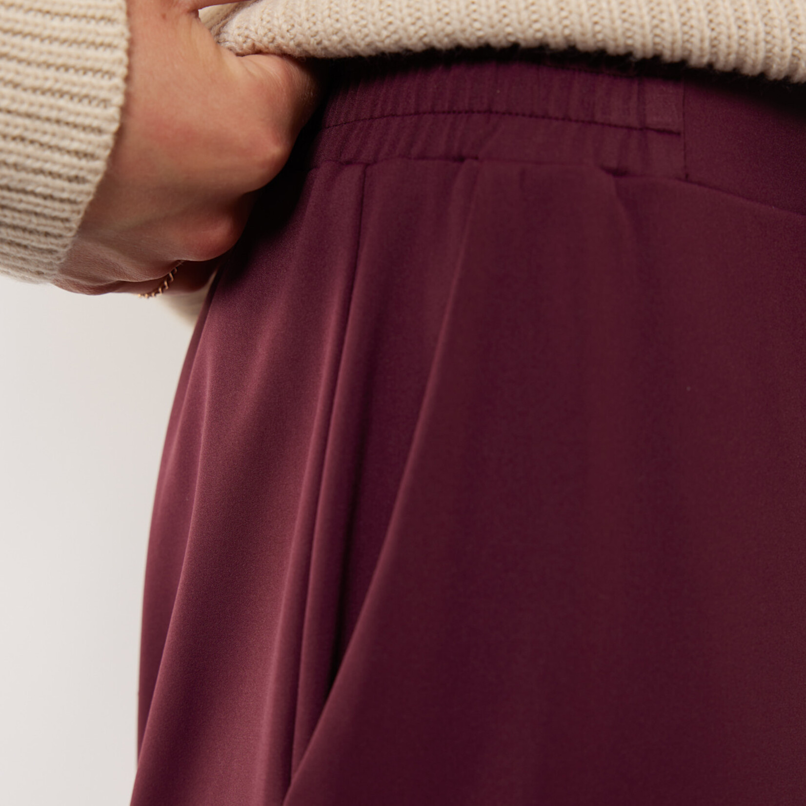 G-MAXX G-MAXX - Broek Marbella mauve wine