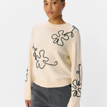 OBJECT OBJECT - Trui Laney rubin Sandshell/Black new