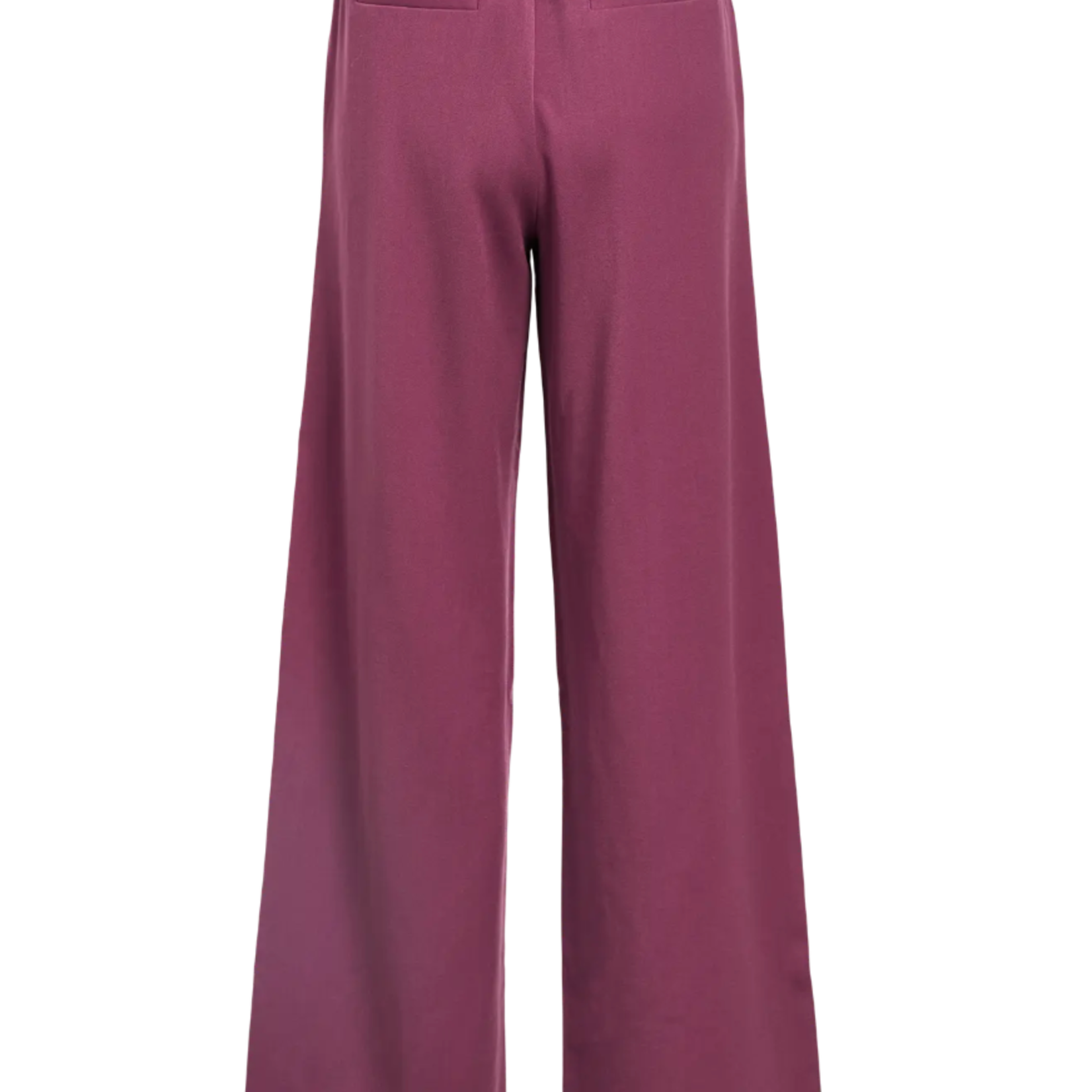 OBJECT OBJECT - Wide pant Lisa Mauve Wine