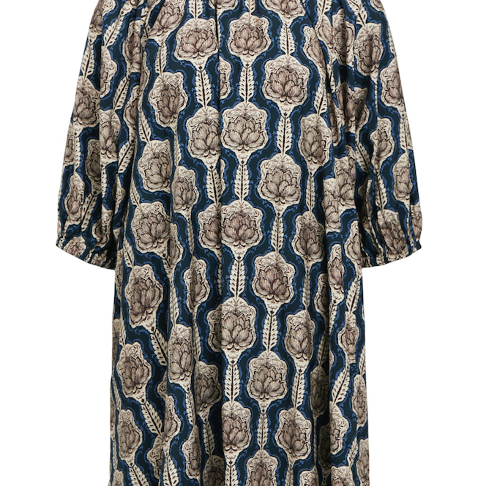 OBJECT OBJECT - Jurk  EMMI black/white/sand/blue