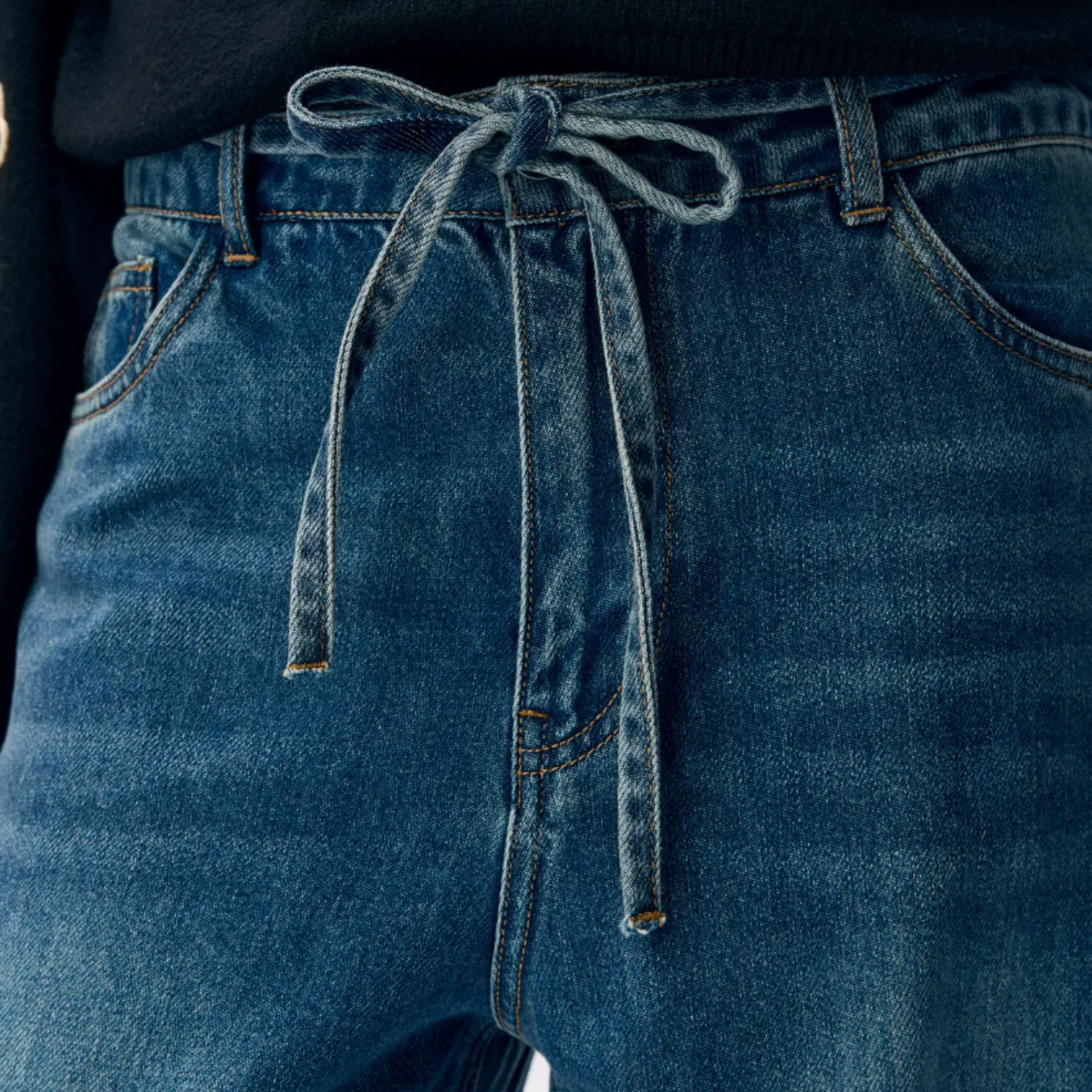 OBJECT OBJECT - Jeans Rosie wide Medium Blue Denim MAAT XS