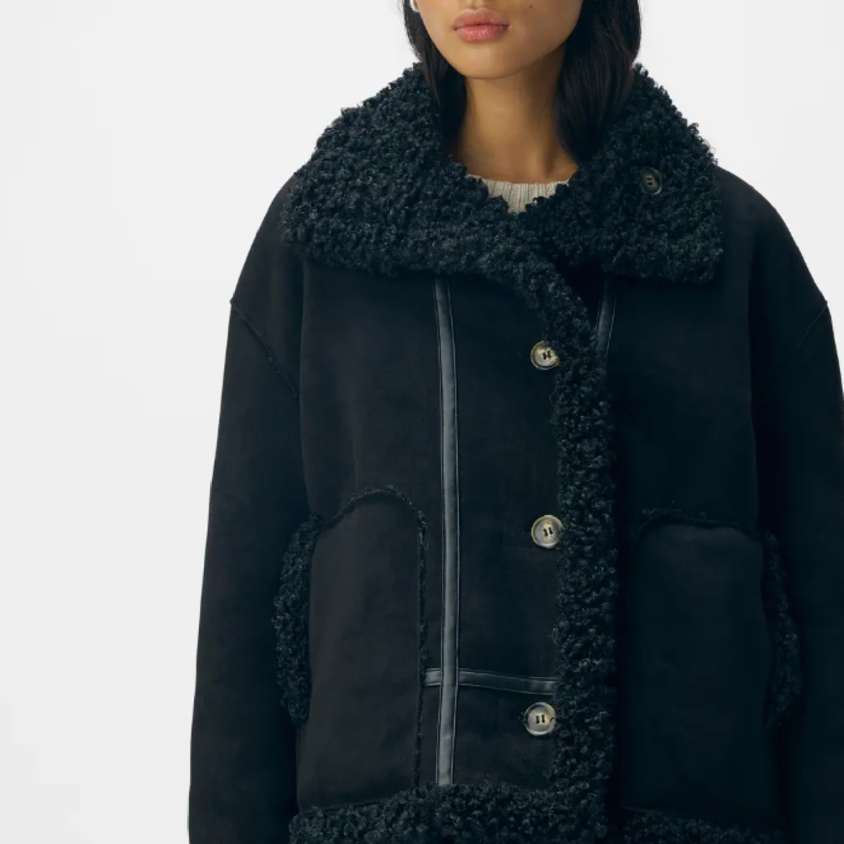 OBJECT OBJECT - Jacket Oaklyn  Black