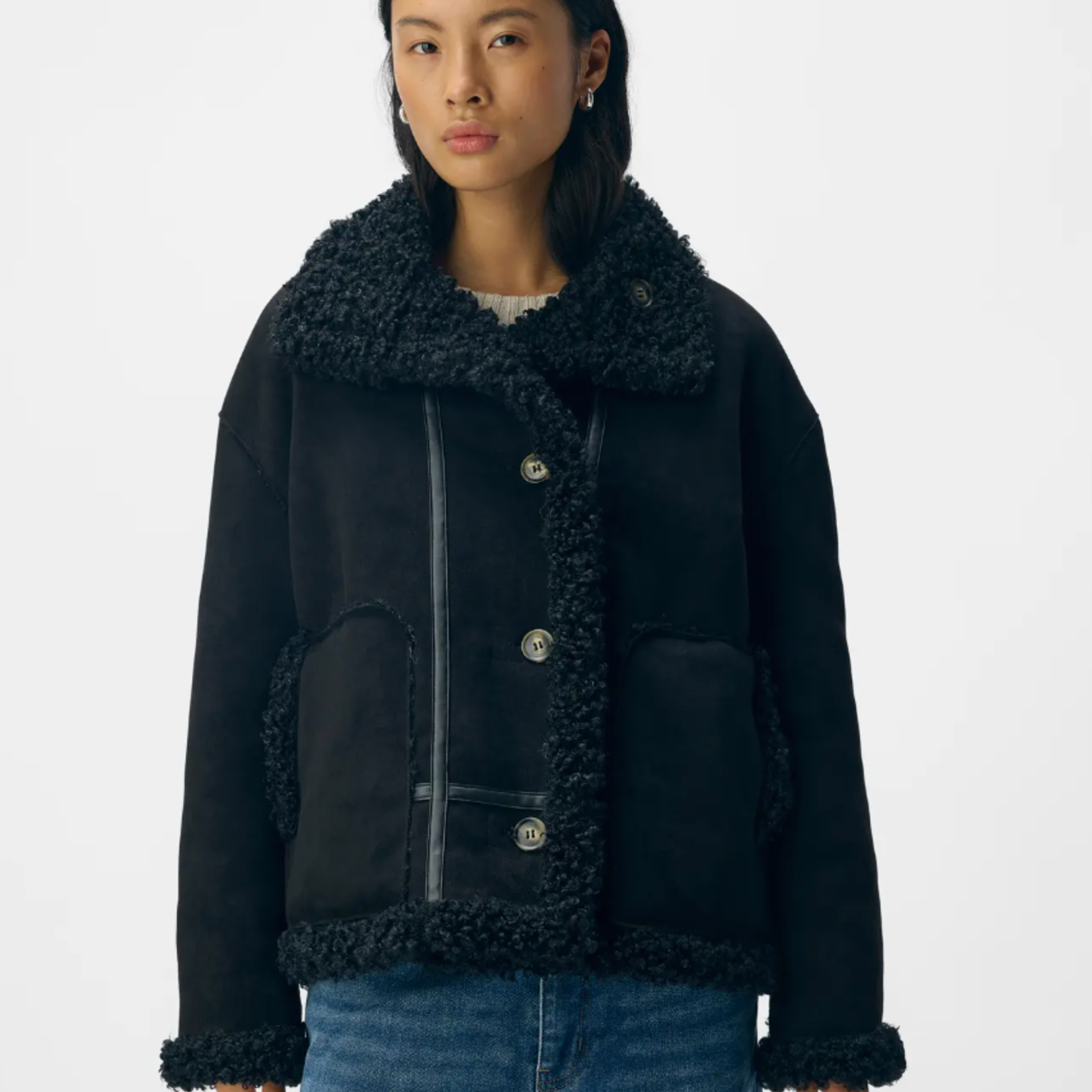 OBJECT OBJECT - Jacket Oaklyn  Black MAAT 36