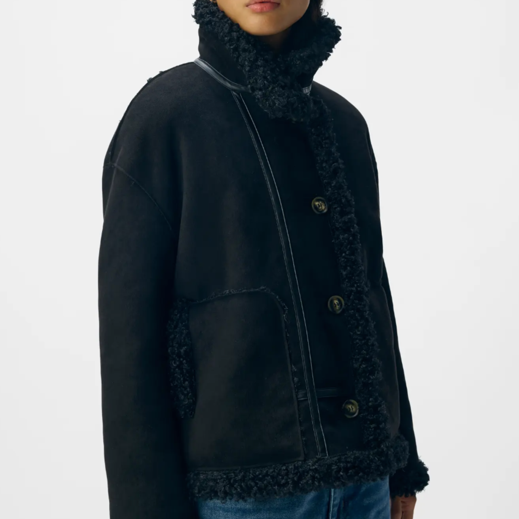 OBJECT OBJECT - Jacket Oaklyn  Black MAAT 36