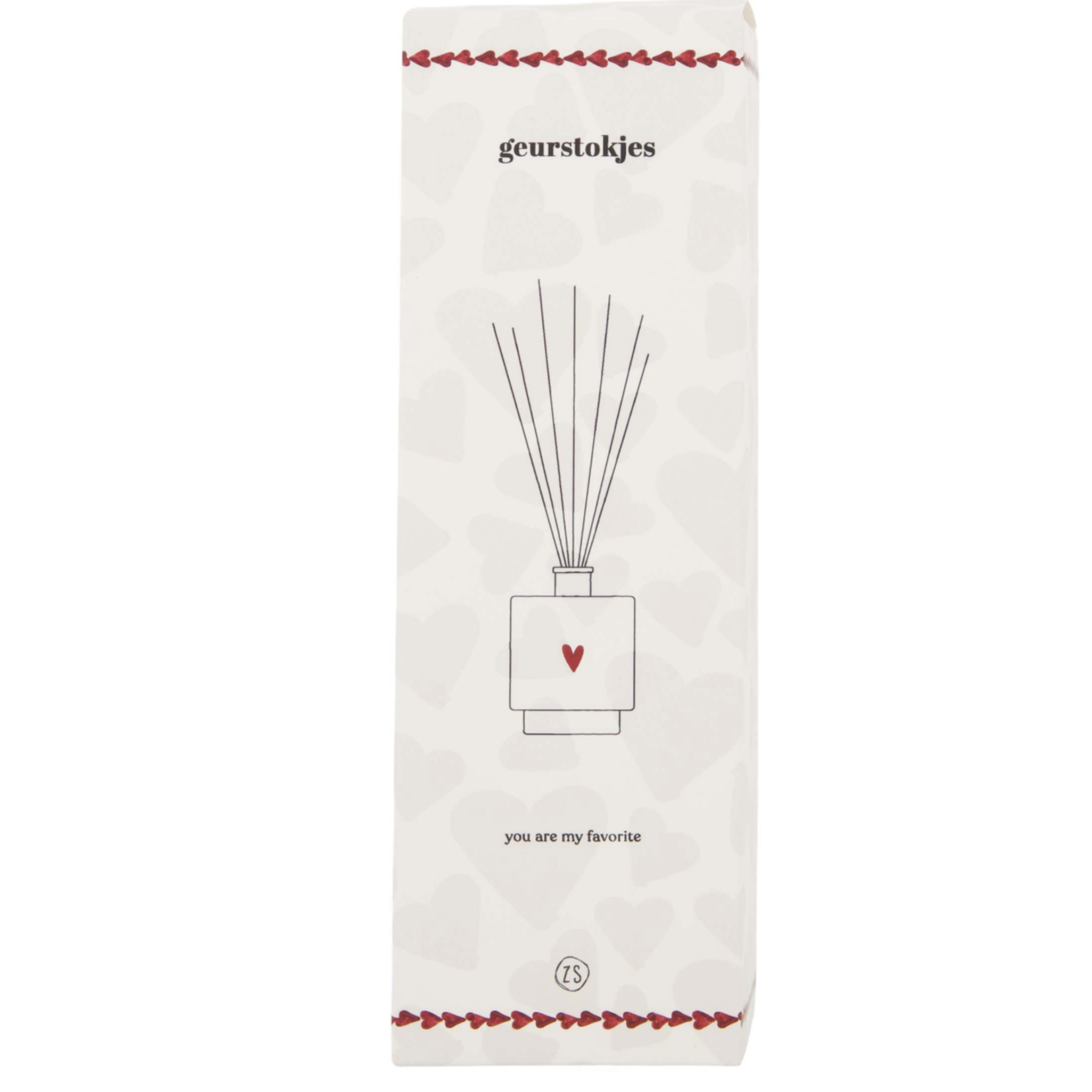 ZUSSS ZUSSS - Geurstokjes geuren wit/grijsblauw/rood