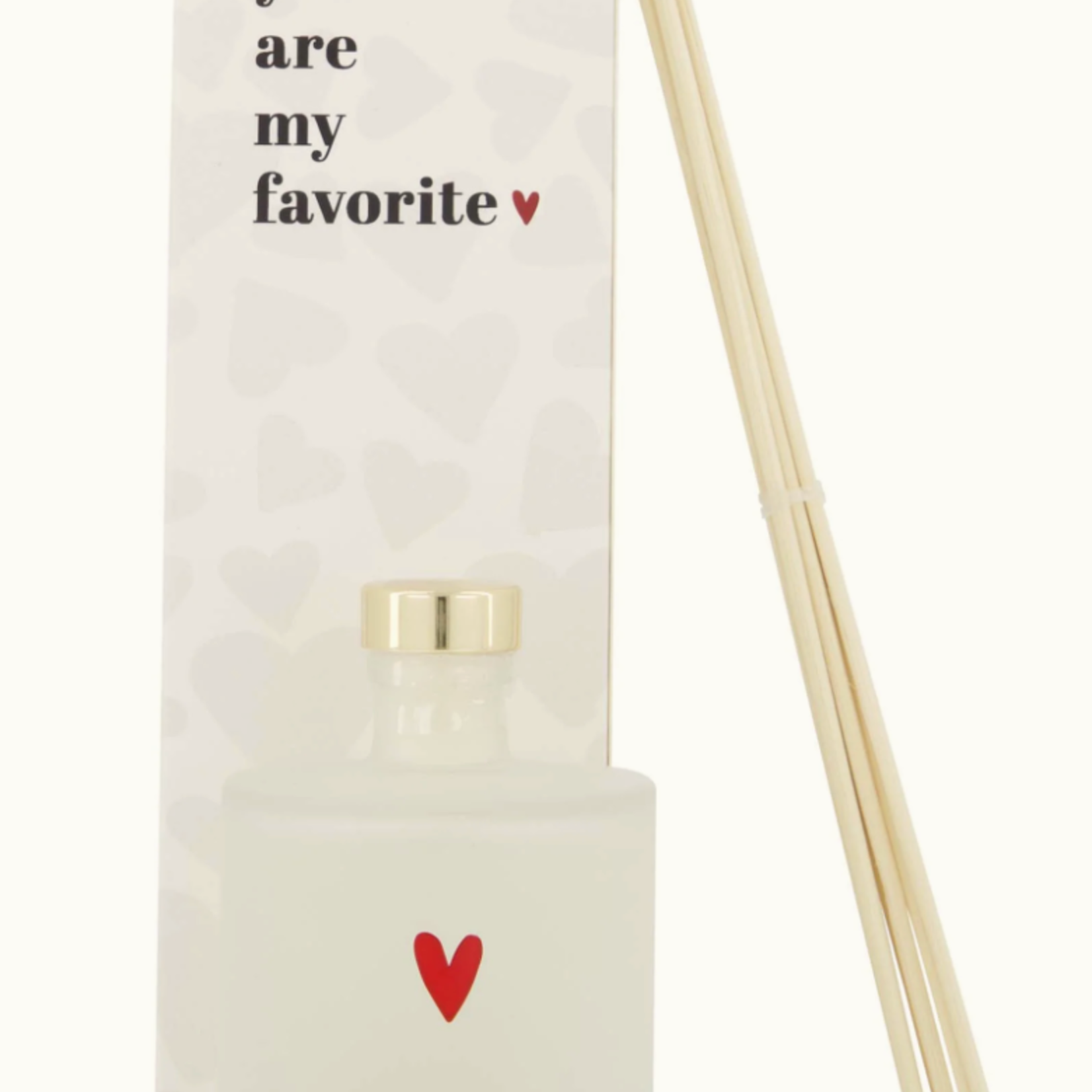 ZUSSS ZUSSS - Geurstokjes favorite wit/rood
