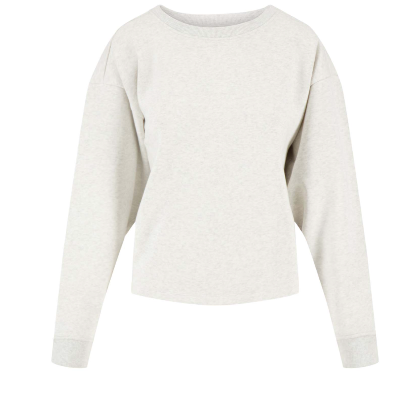 ZUSSS ZUSSS - Sweater met tekst mid grey/classy red