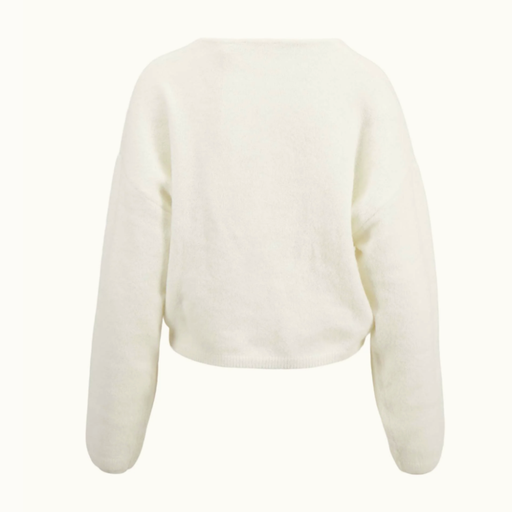 ZUSSS ZUSSS - Basic vestje off white