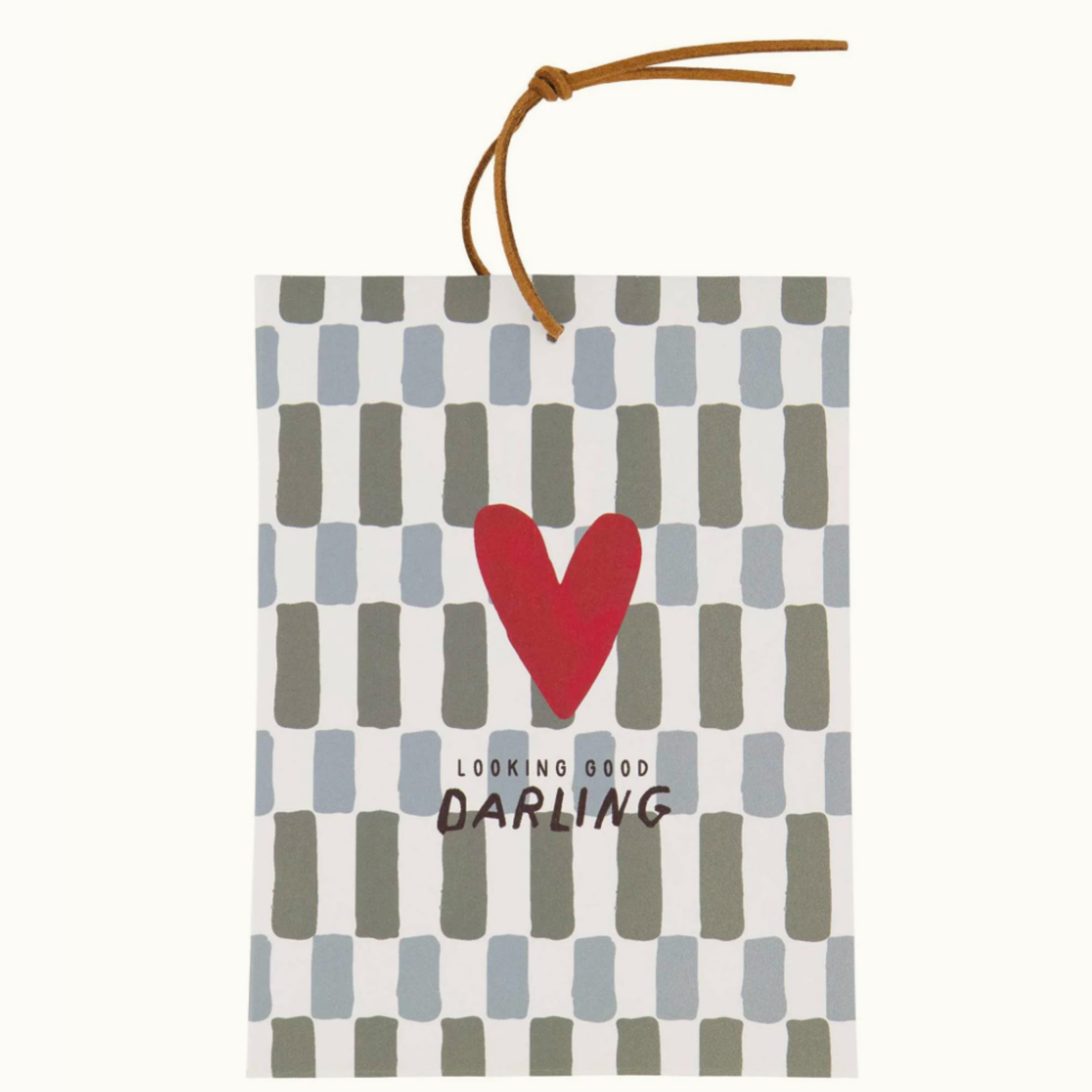 ZUSSS ZUSSS - Geurzakje hartje darling grijs/groen