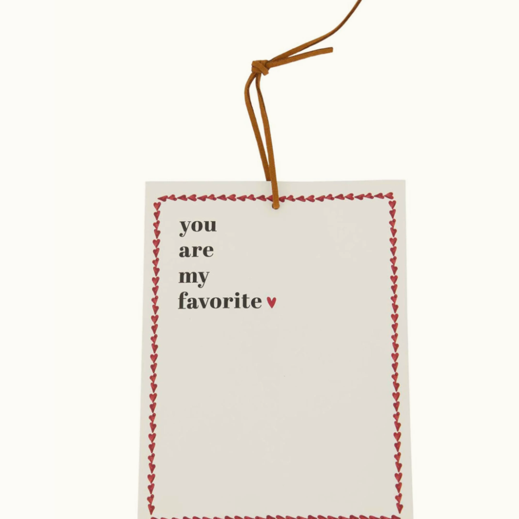 ZUSSS ZUSSS - Geurzakje favorite wit/rood