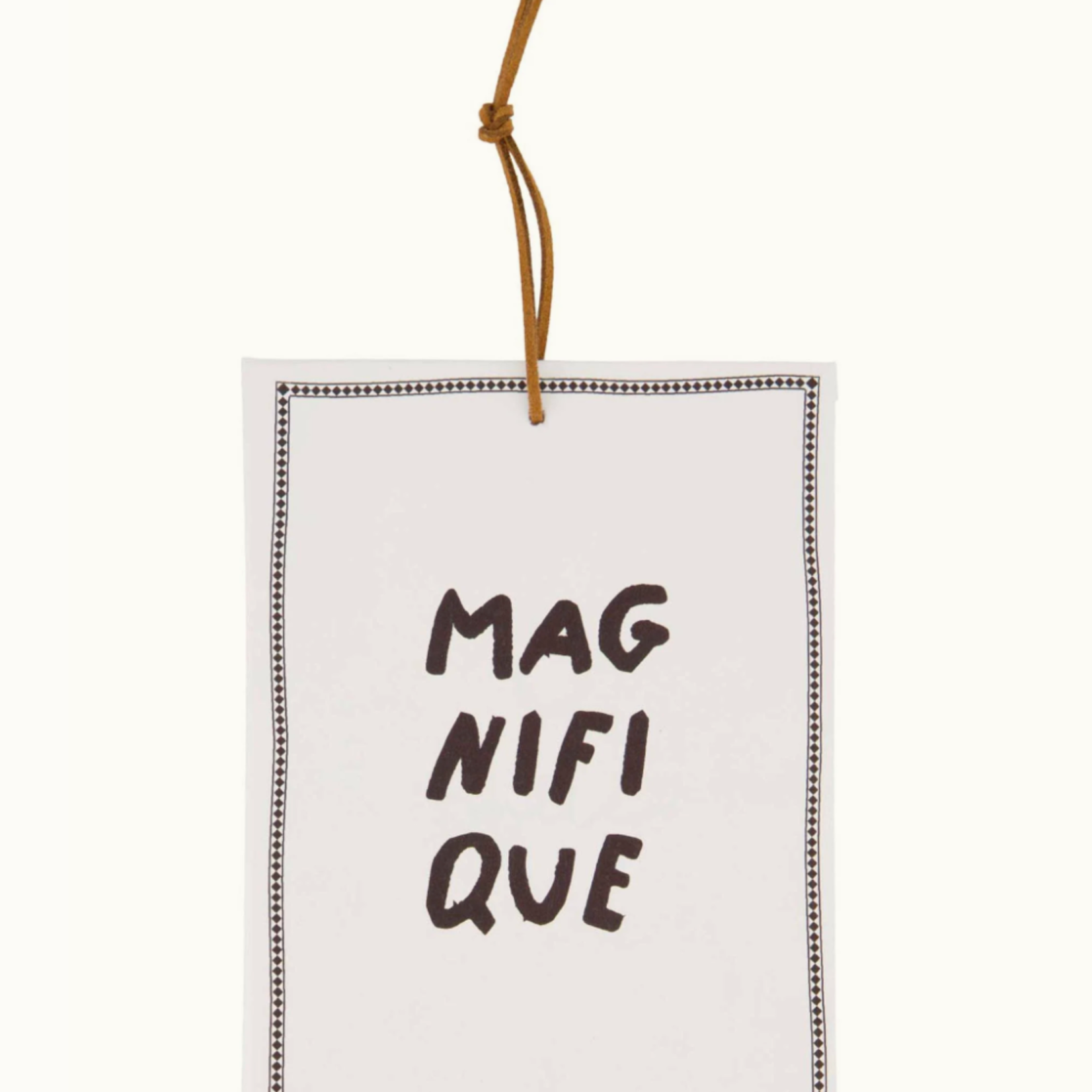ZUSSS ZUSSS - Geurzakje magnifique wit/antracietgrijs