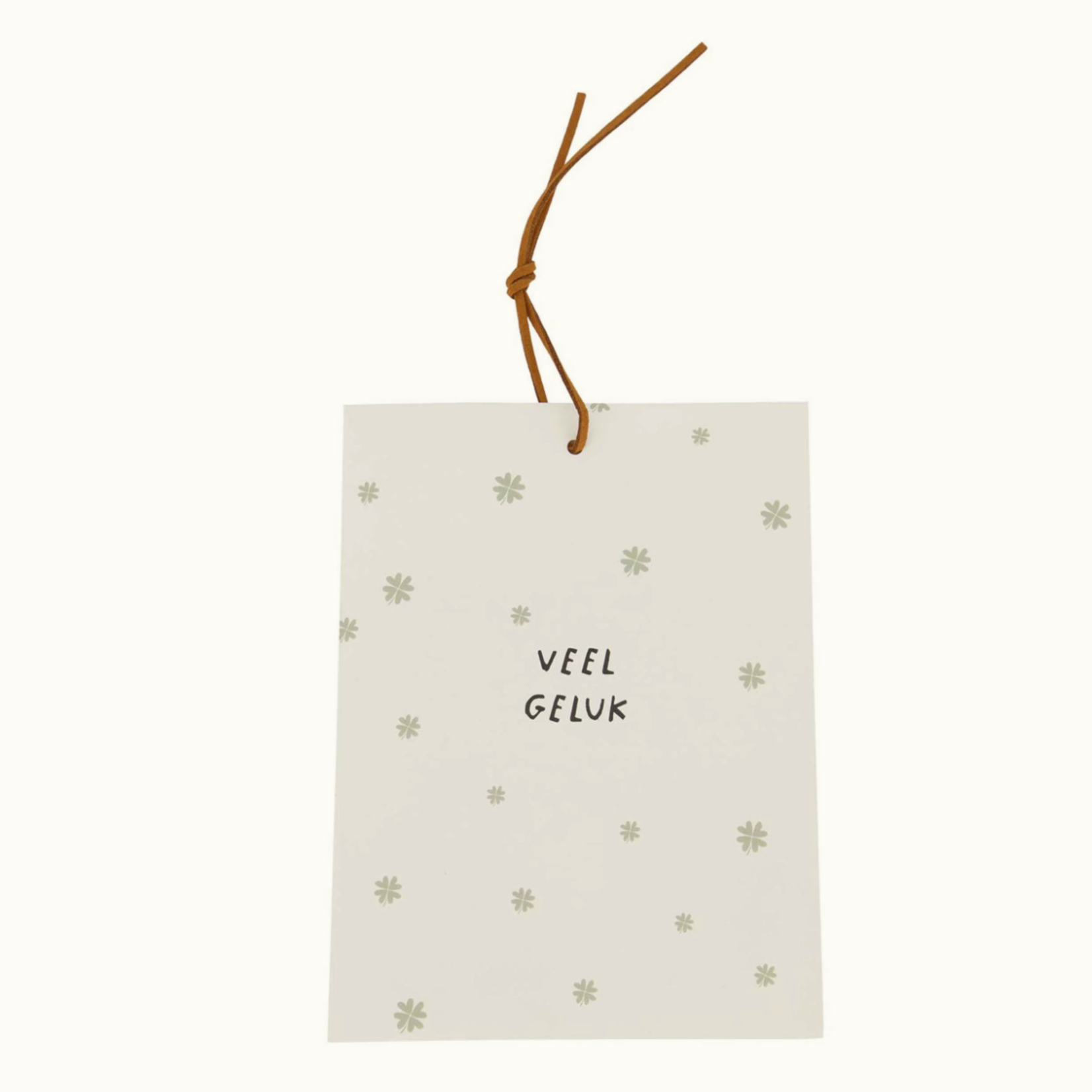 ZUSSS ZUSSS - Geurzakje veel geluk wit/zachtgroen