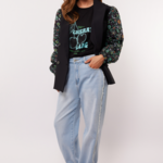 FLURESK FLURESK - Broek Celin Denim light blue