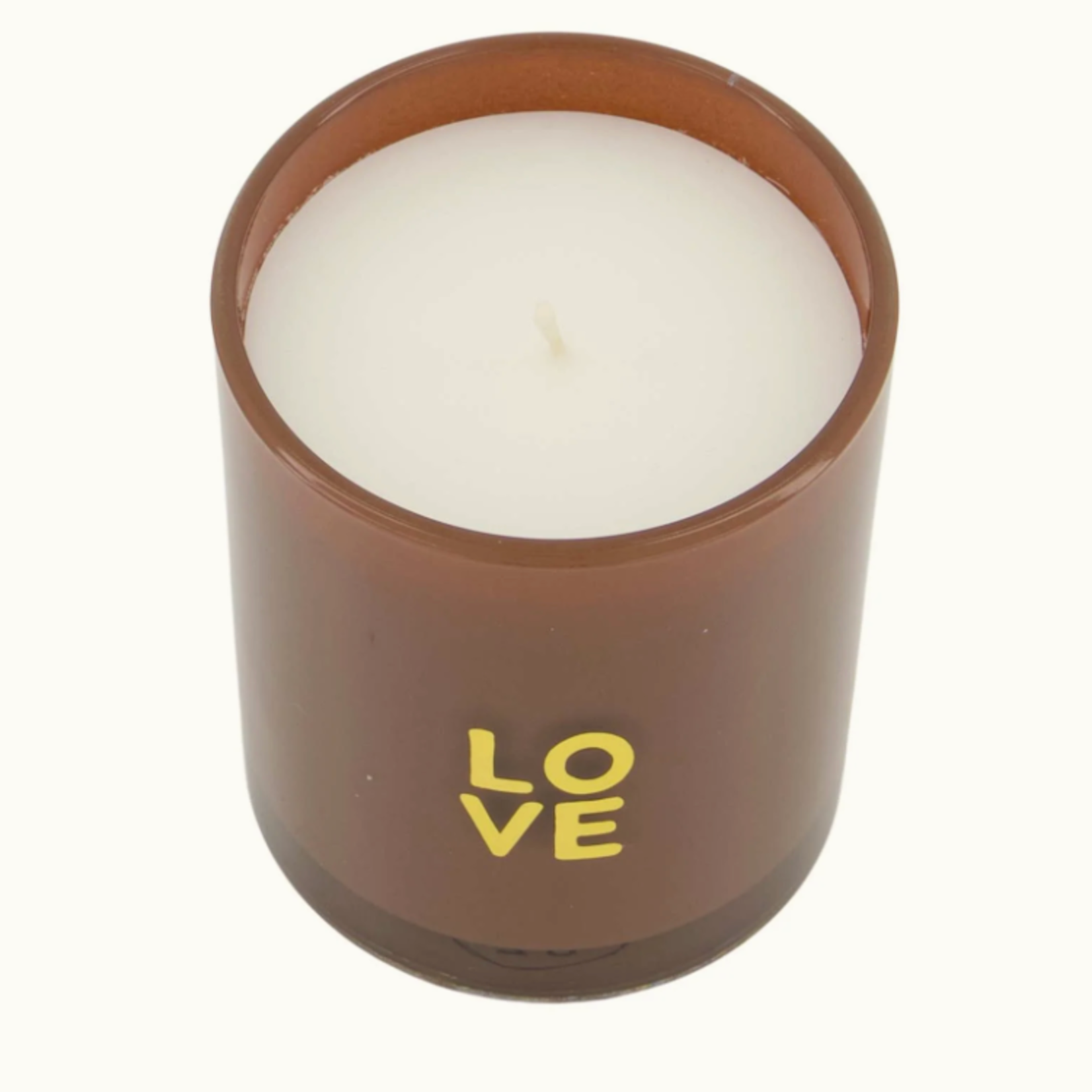 ZUSSS ZUSSS - Geurkaars glas in doosje love bruin