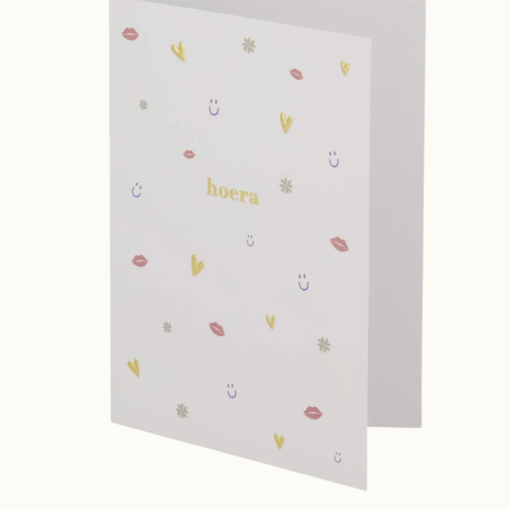 ZUSSS ZUSSS - Wenskaart hoera multicolor