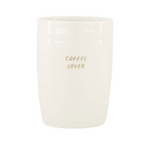 ZUSSS ZUSSS - Koffiemok coffee lover wit/goud