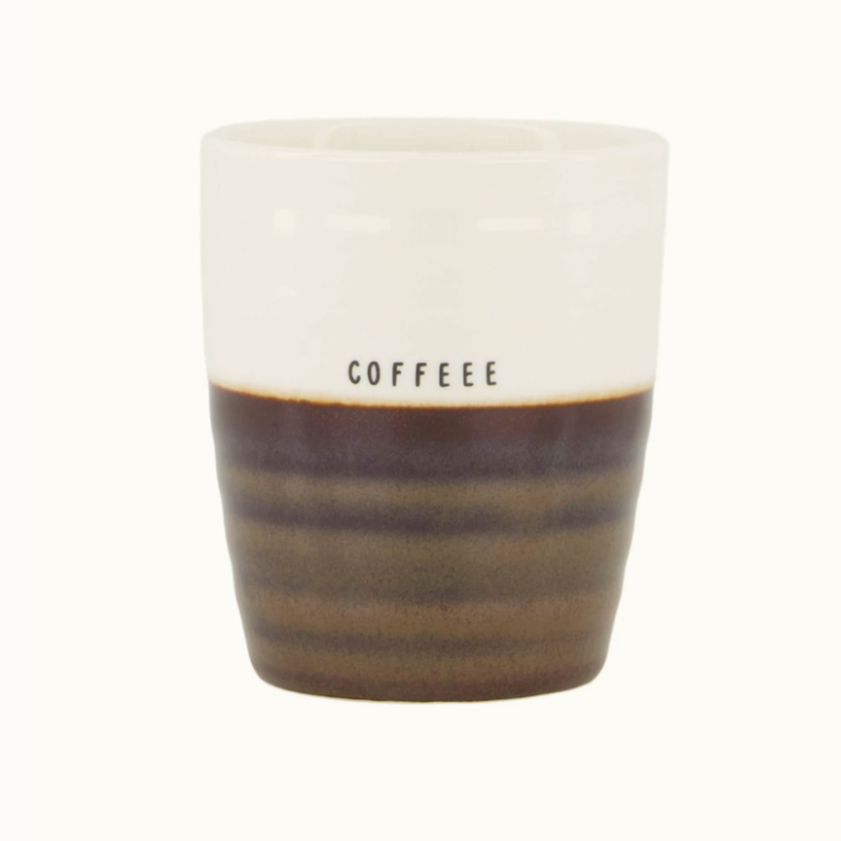 ZUSSS ZUSSS - Koffiemok coffee wit/bruin