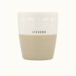 ZUSSS ZUSSS - Koffiemok lieverd wit/zand