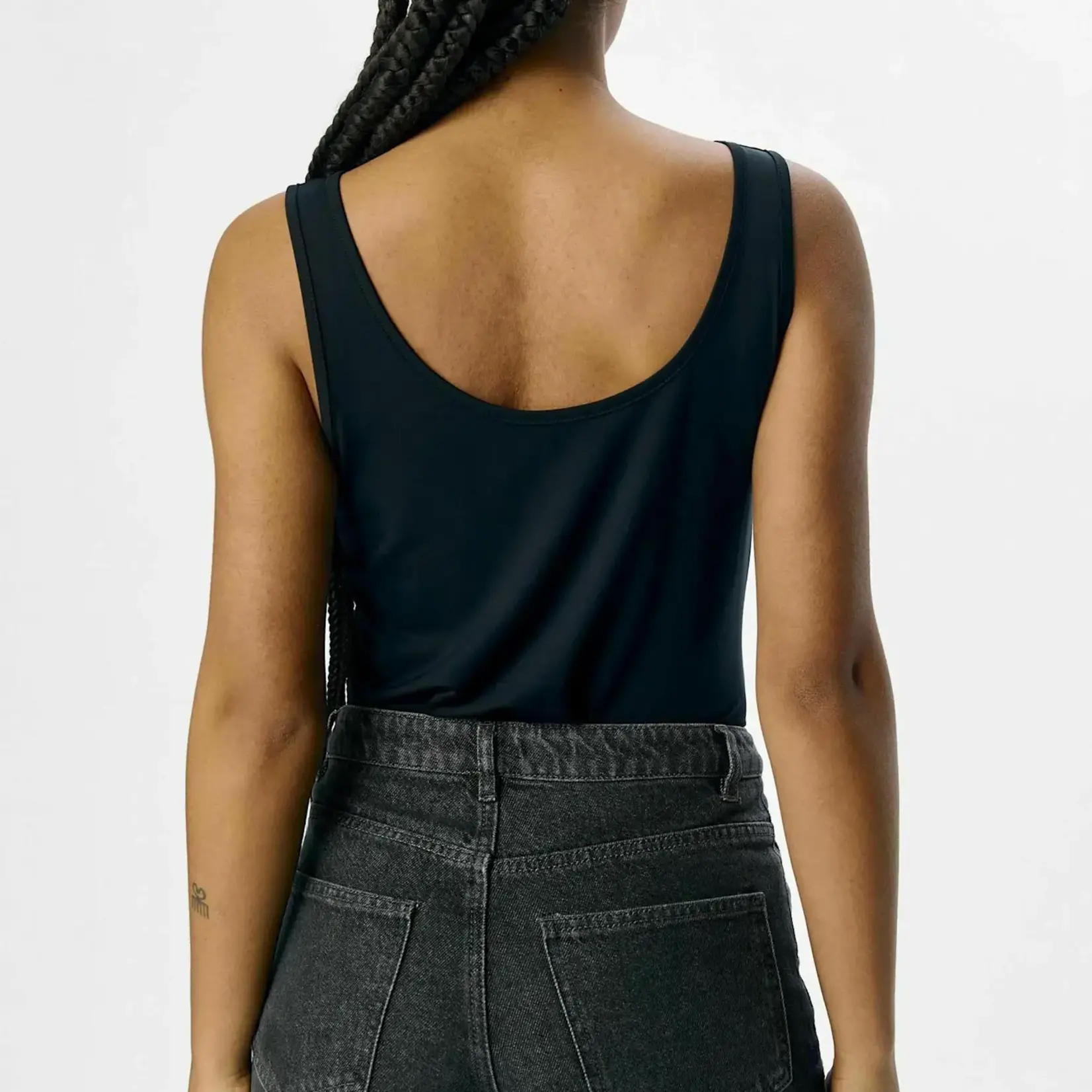 OBJECT OBJECT - Tank top Leena sus zwart