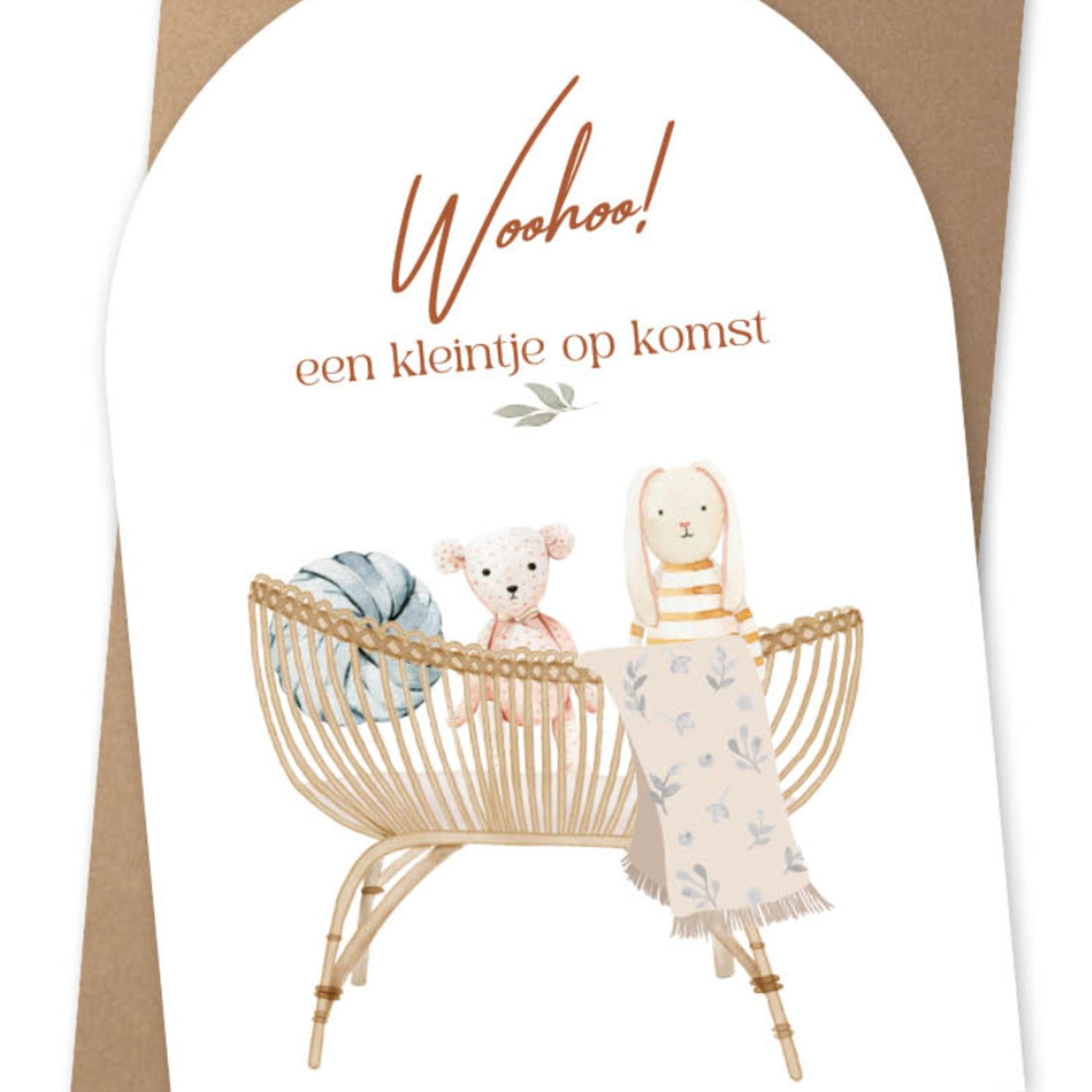 JOTS JOTS - Kaart A6 Een kleintje op komst