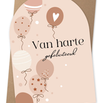 JOTS JOTS - Kaart NU-a6-12 Van harte gefeliciteerd