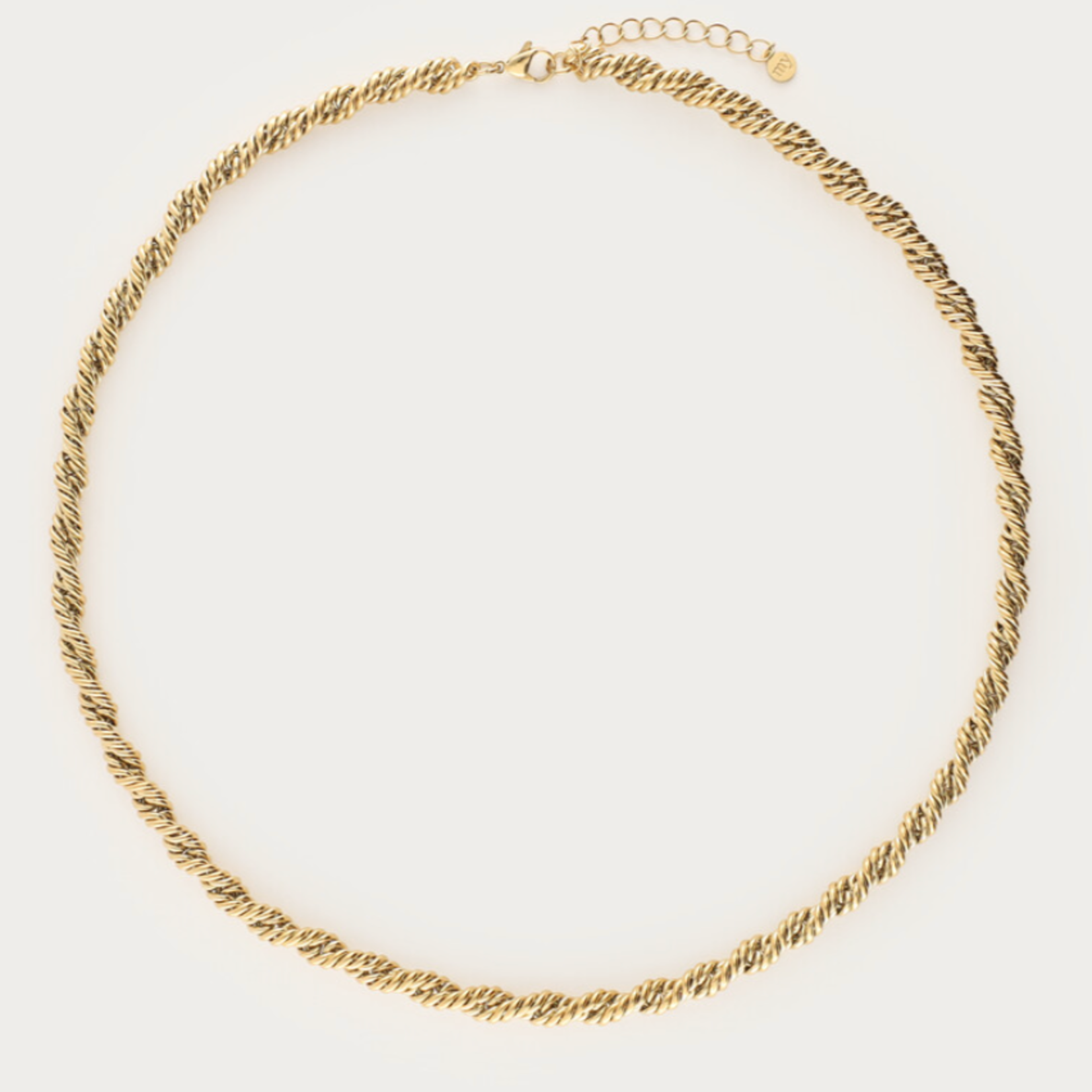 MY JEWELLERY MY JEWELLERY - Bold ketting gedraaid groot goud
