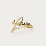 MY JEWELLERY MY JEWELLERY - Ring love one size goud