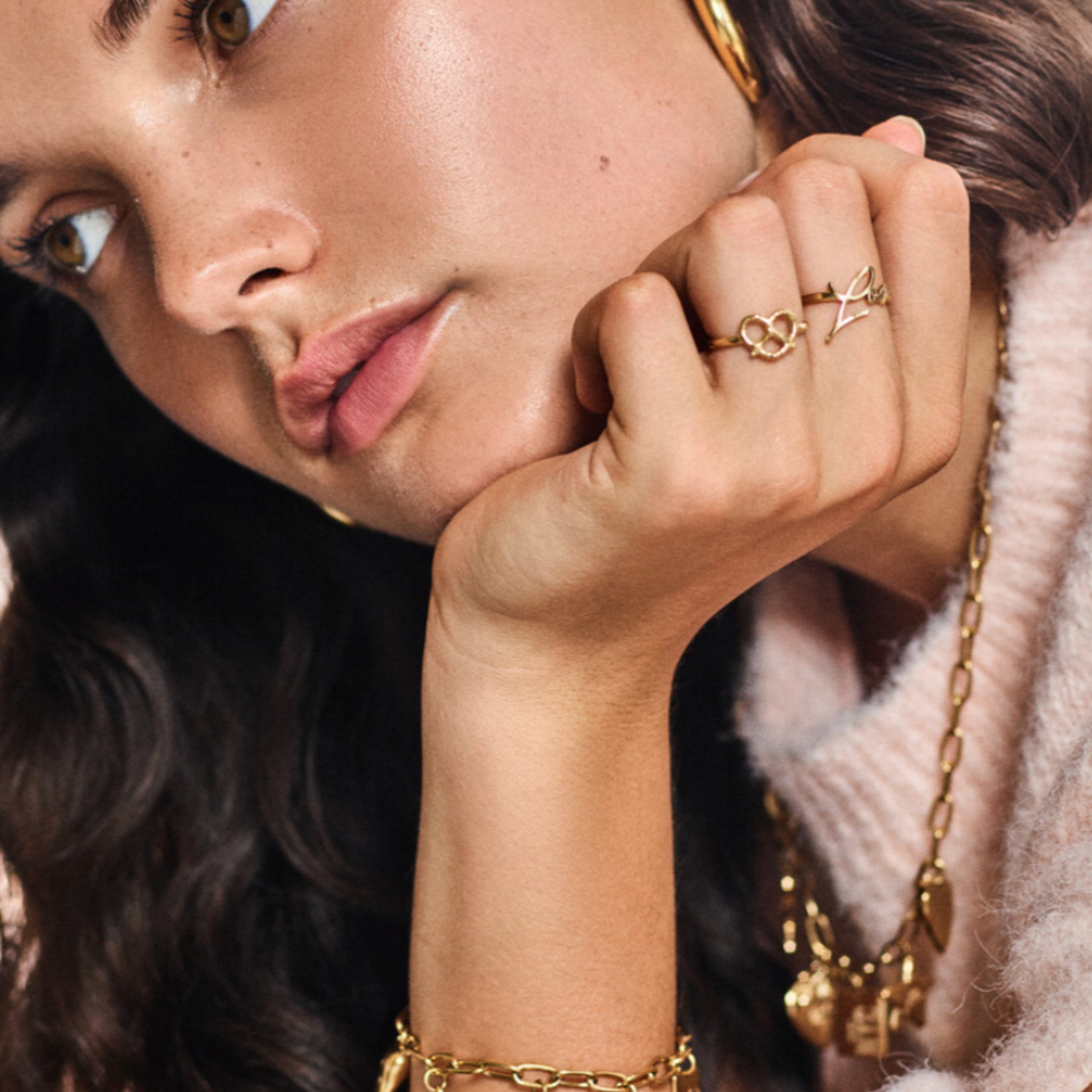 MY JEWELLERY MY JEWELLERY - Ring love one size goud