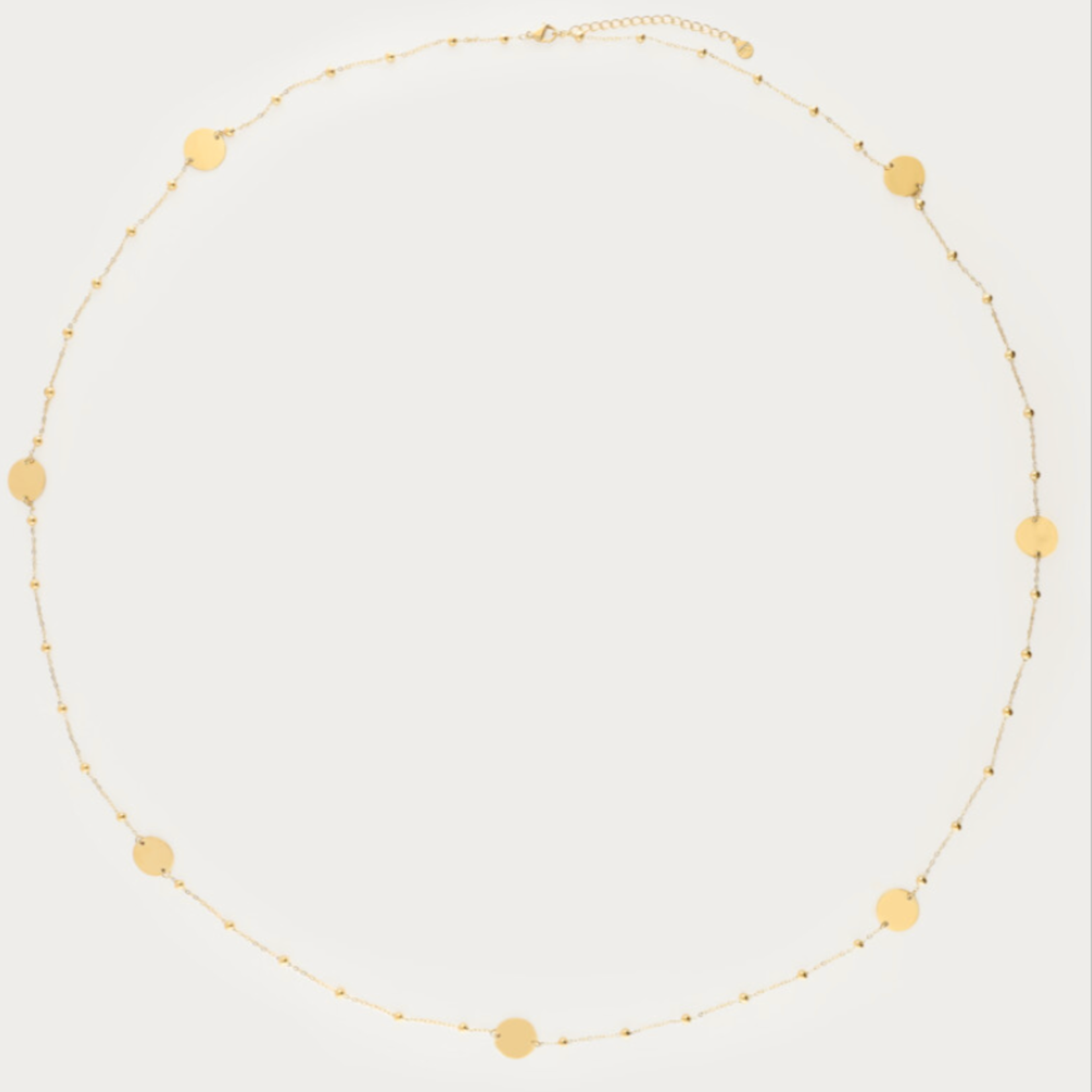 MY JEWELLERY MY JEWELLERY - Bold lange ketting met munten goud