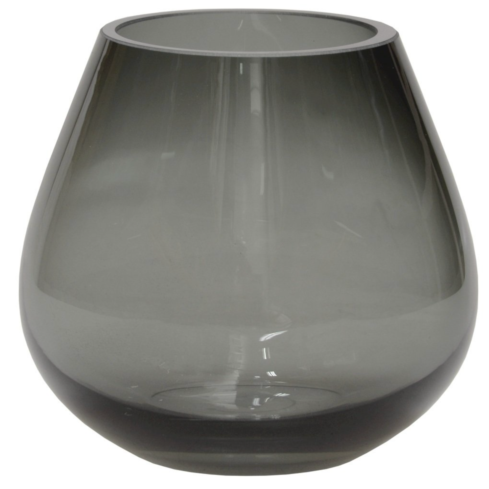 -- Kaarshouder/Vaas  Tasman XS grey Ø12,5 x H11,5 cm