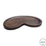 -- Dienblad Villeta S walnut L45 x B24 x H2 cm