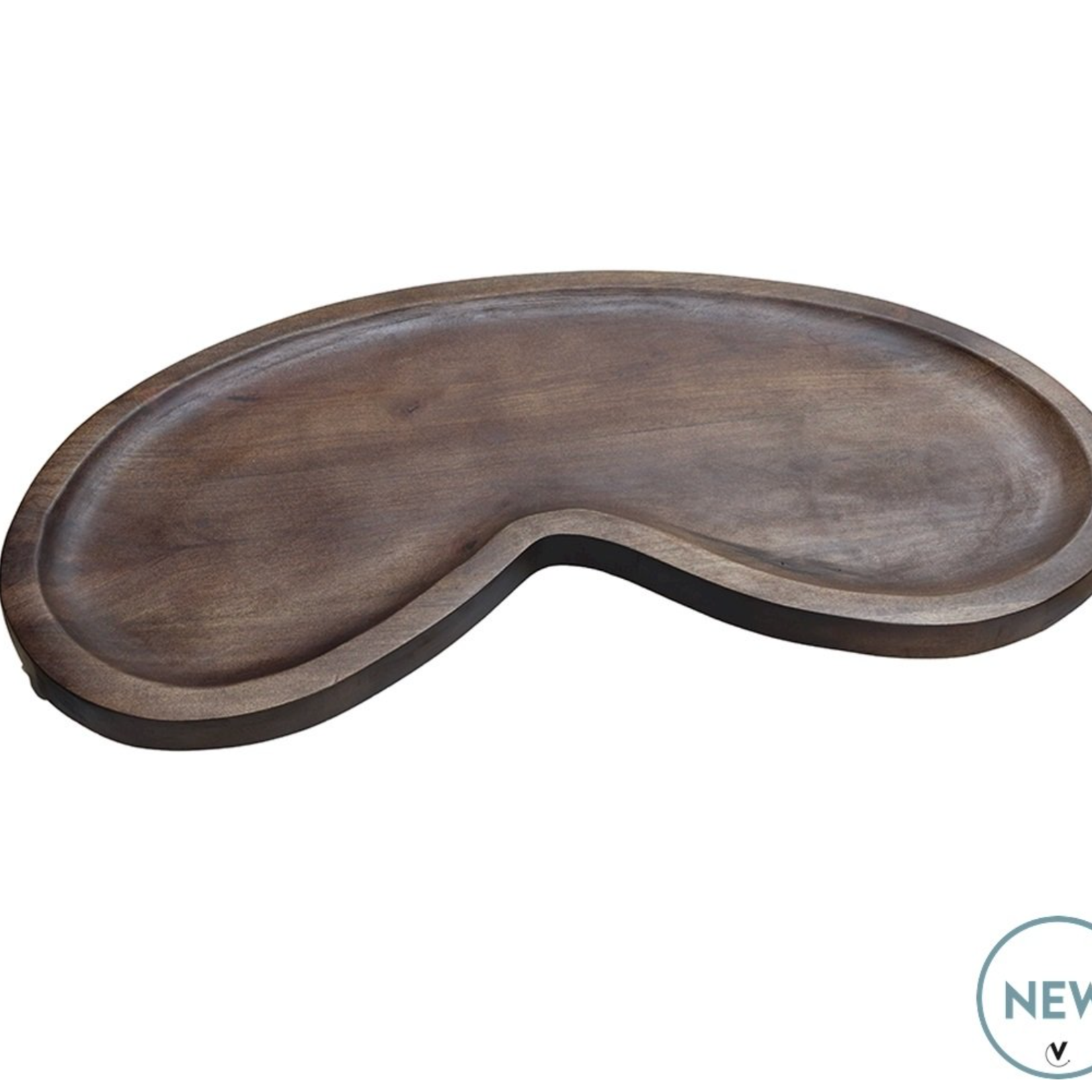 -- Dienblad Villeta M walnut L67,5 x B36 x H2 cm