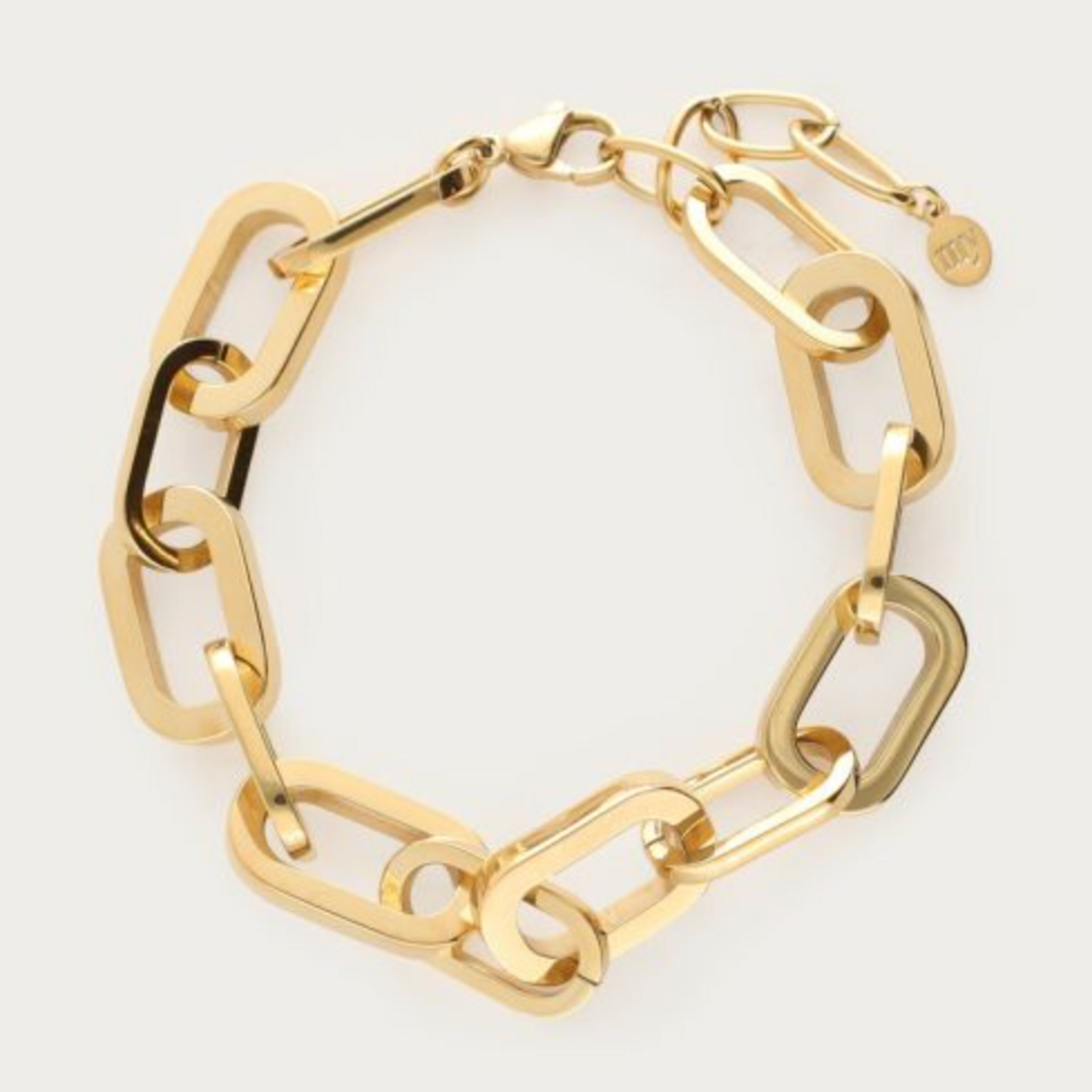 MY JEWELLERY MY JEWELLERY - Bold statement schakelarmband goud