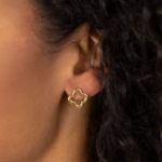 MY JEWELLERY MY JEWELLERY - Studs open klaver goud