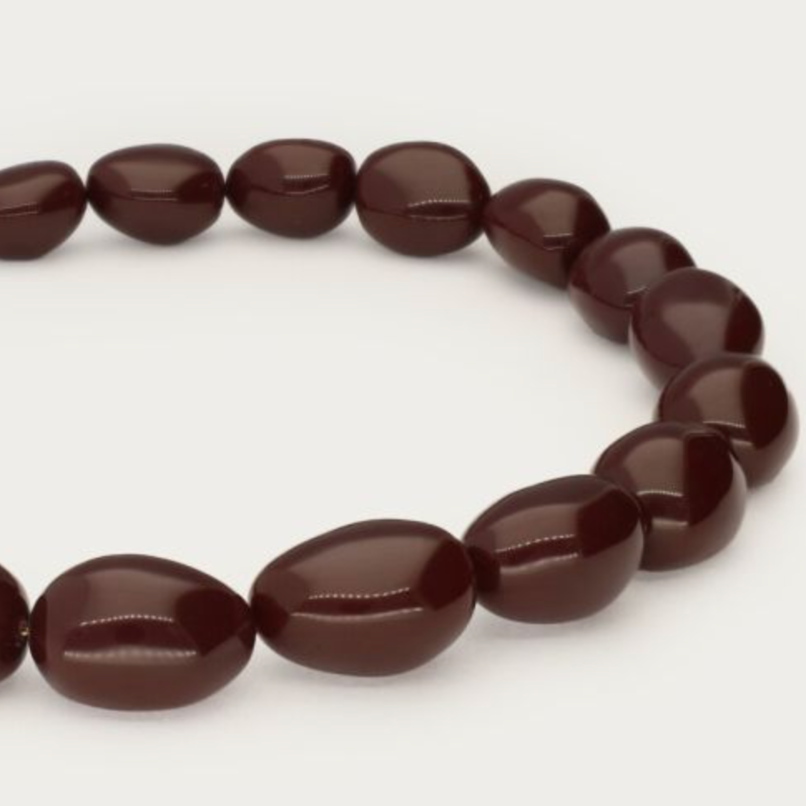 MY JEWELLERY MY JEWELLERY - Bruine chunky kralenketting